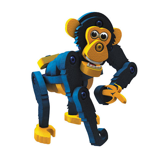 The Chimpanzee Bloco Construction Set - Click Image to Close
