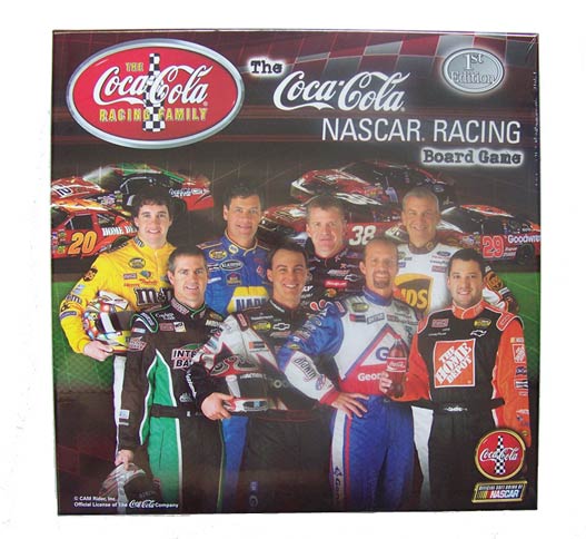 The Coca-Cola NASCAR Racing Board Game - Click Image to Close