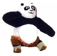 Kung Fu Panda PO Plush Action Figure - Click Image to Close
