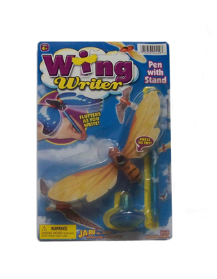 Wing Writer Bee Pen with Stand - Click Image to Close