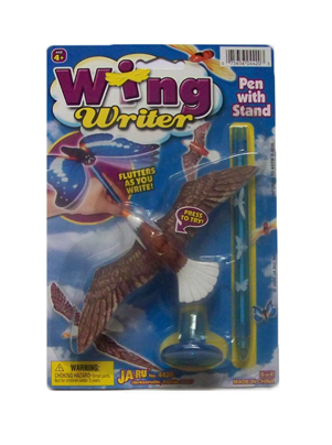 Wing Writer Eagle Pen with Stand - Click Image to Close