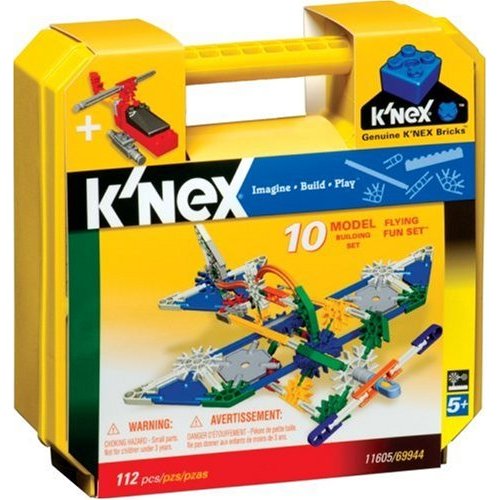 K'Nex Flying Fun Set With Sampler Copter - Click Image to Close