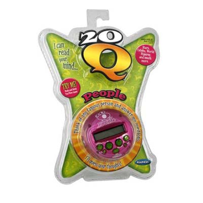 RADICA 20Q QUESTIONS THEME PEOPLE US HANDHELD GAME - Click Image to Close
