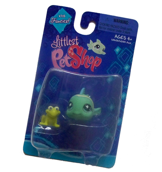 Littlest Pet Shop Fish & Frog #718 Fanciest